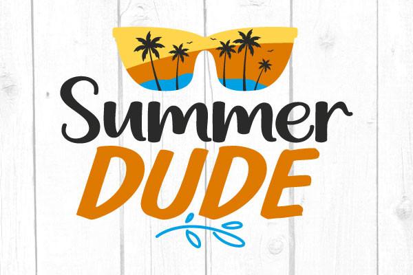 Summer Dude Svg