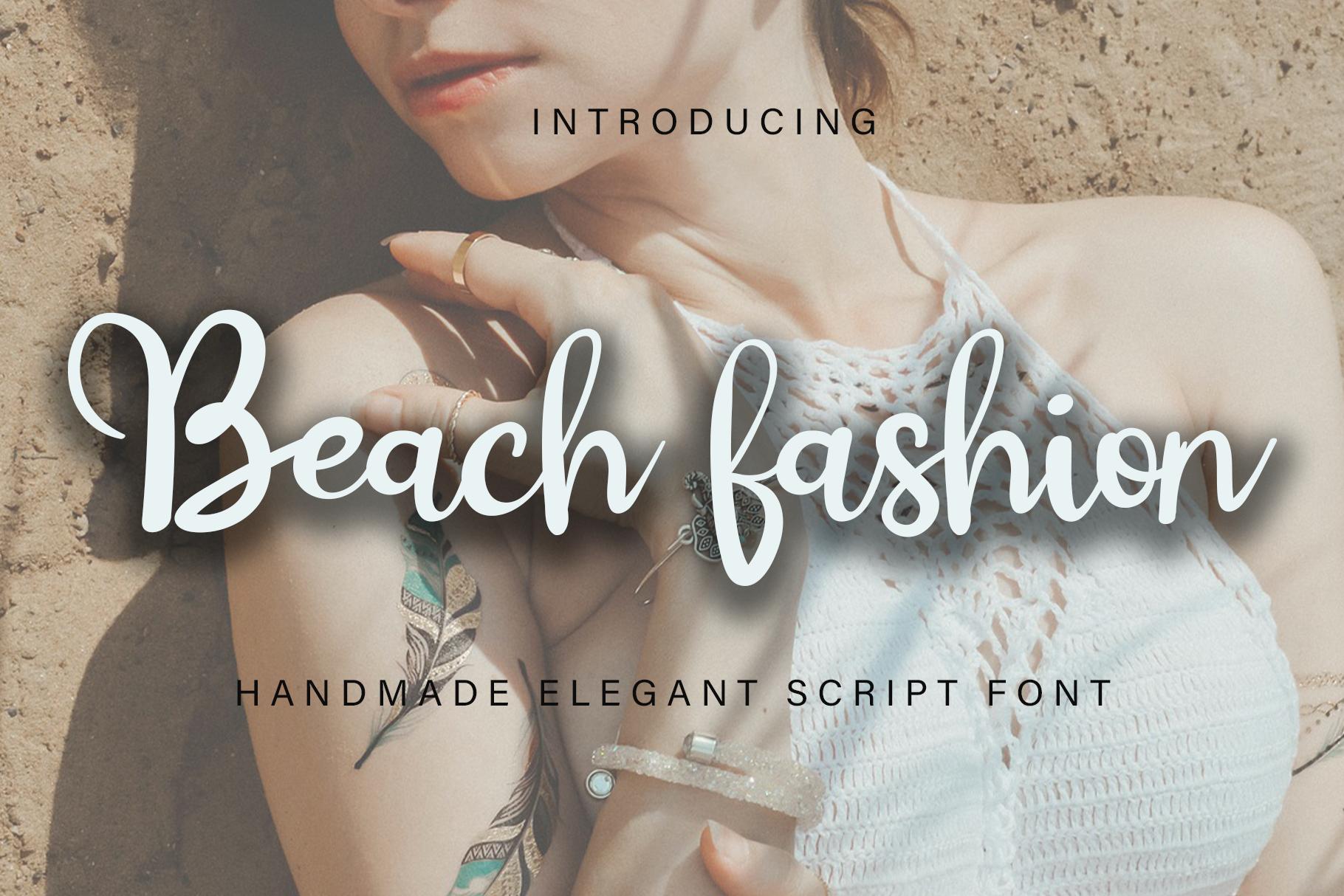 Beach Fashion Font