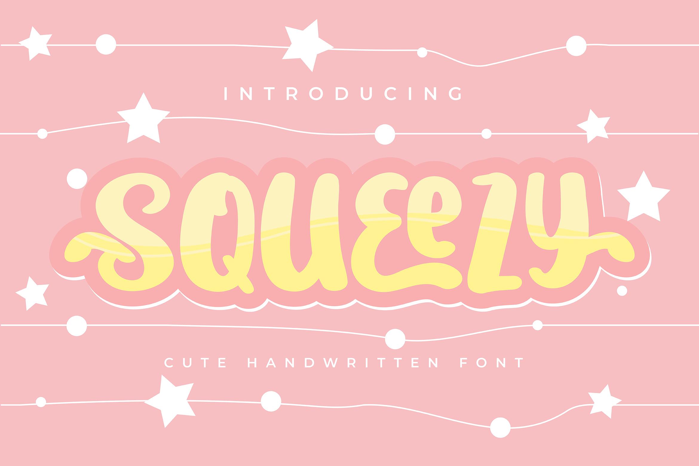 Squeezy Font