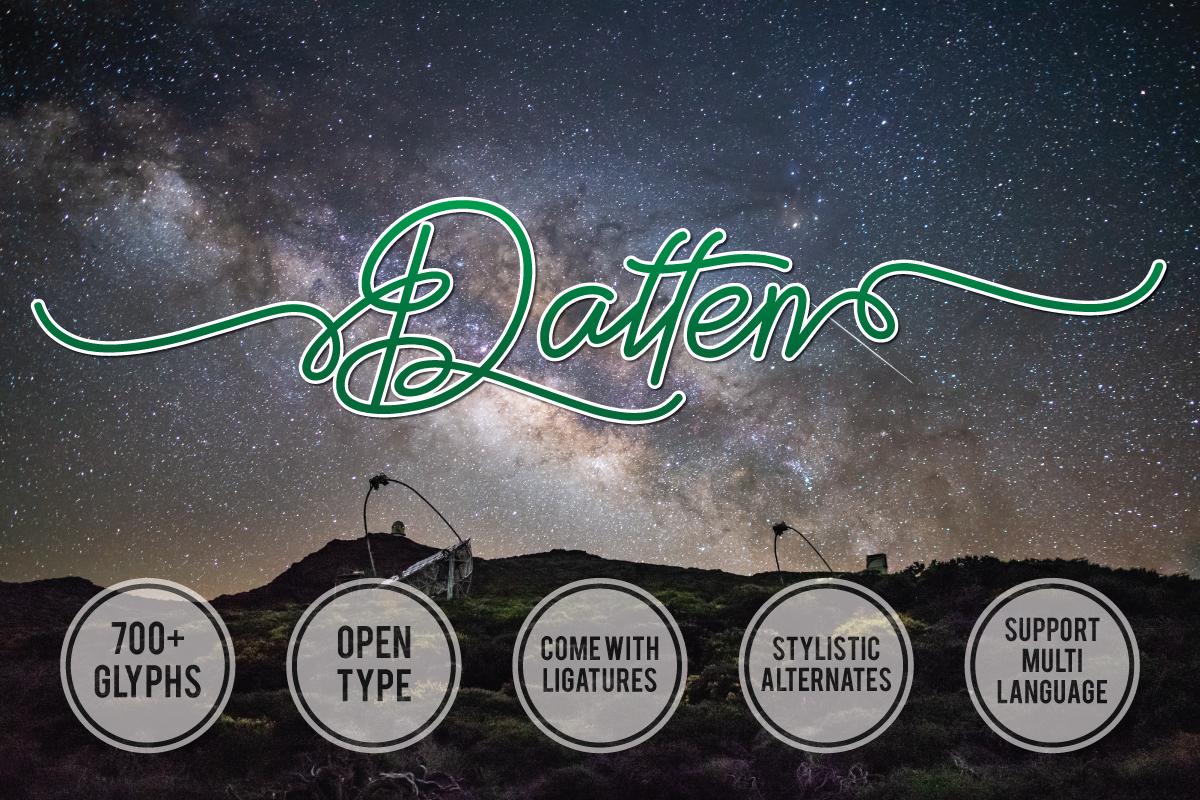 Datten Font