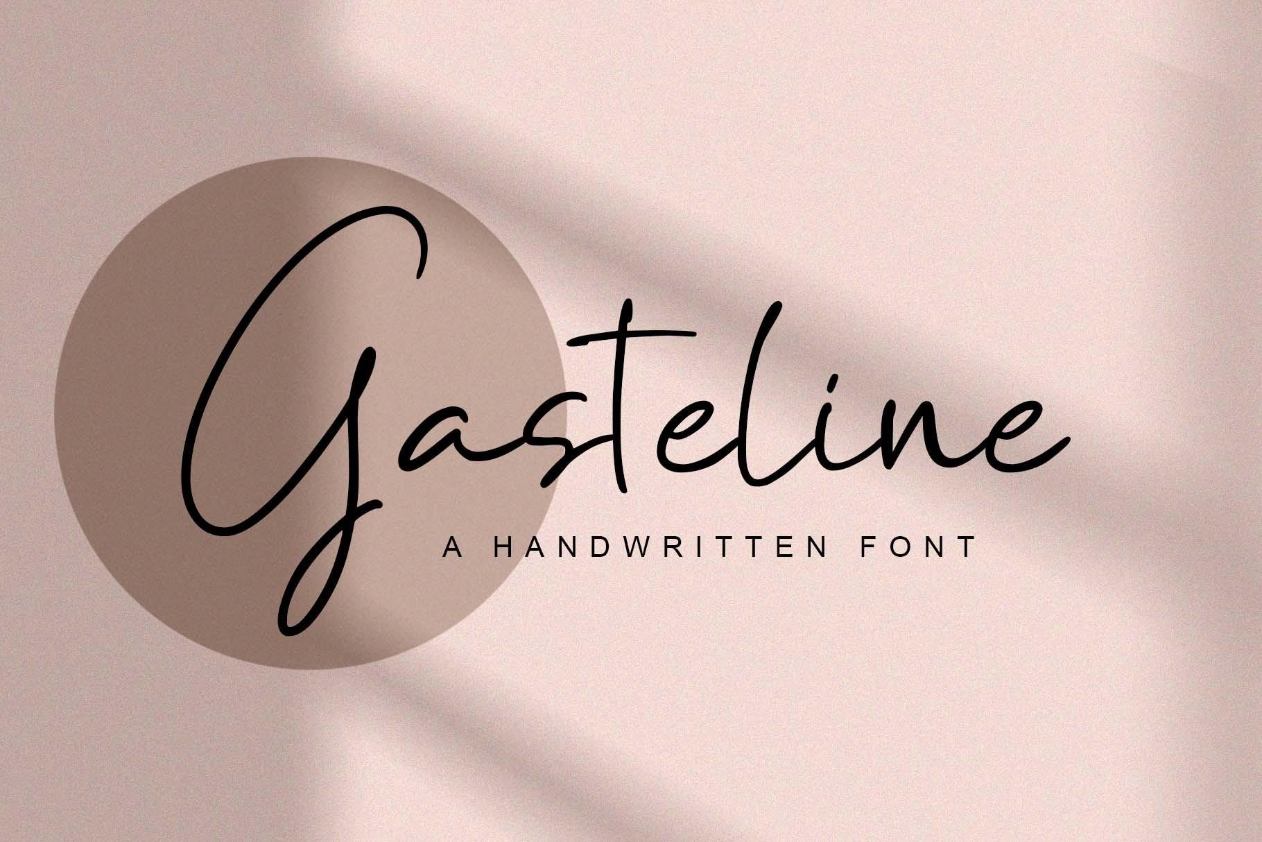 Gasteline Font