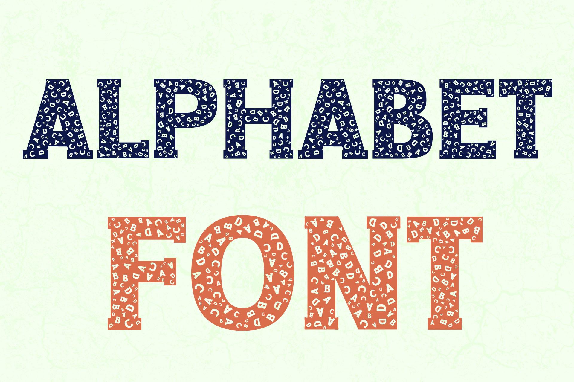 Alphabet Font