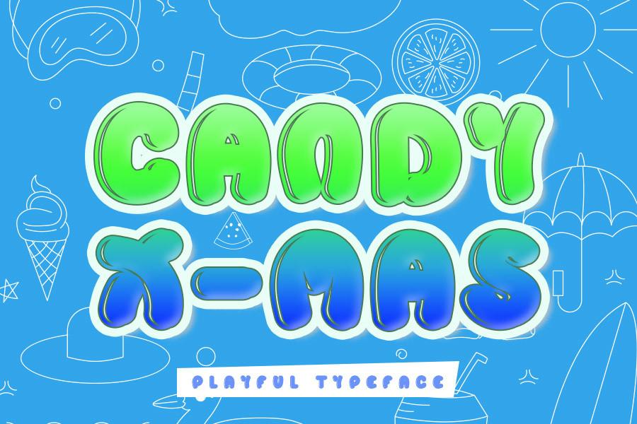 Candy X-mas Font