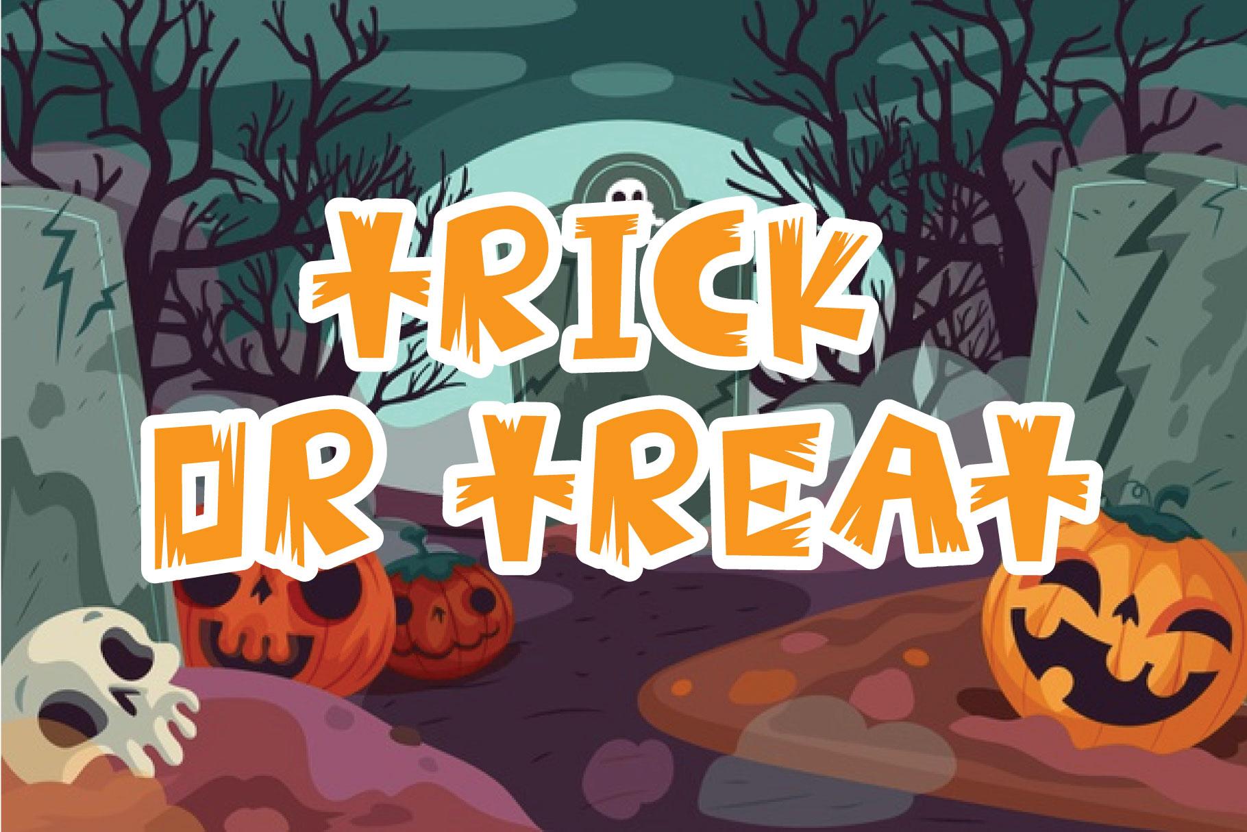Trick or Treat Font