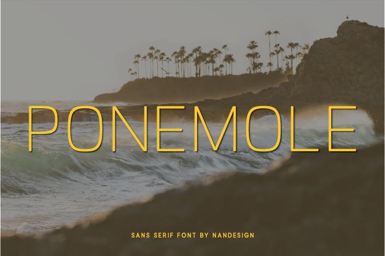 Ponemole Font