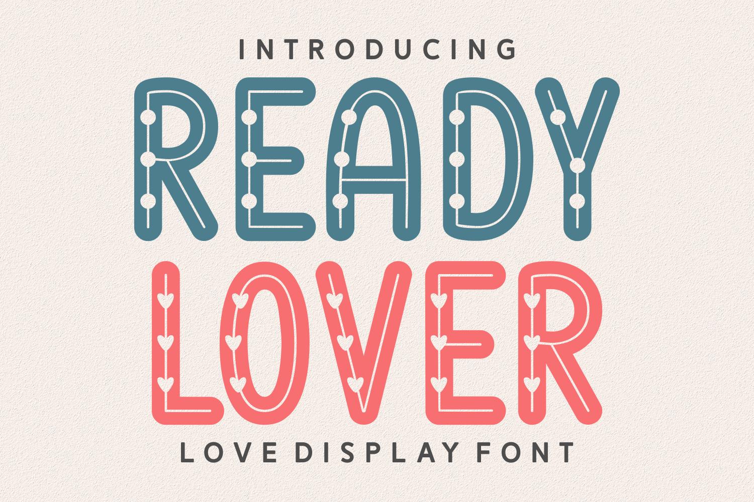 Ready Lover Font