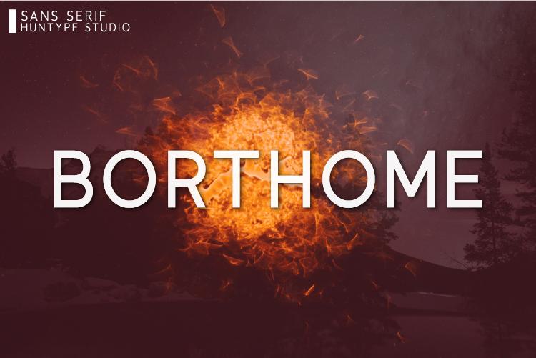 Borthome Font