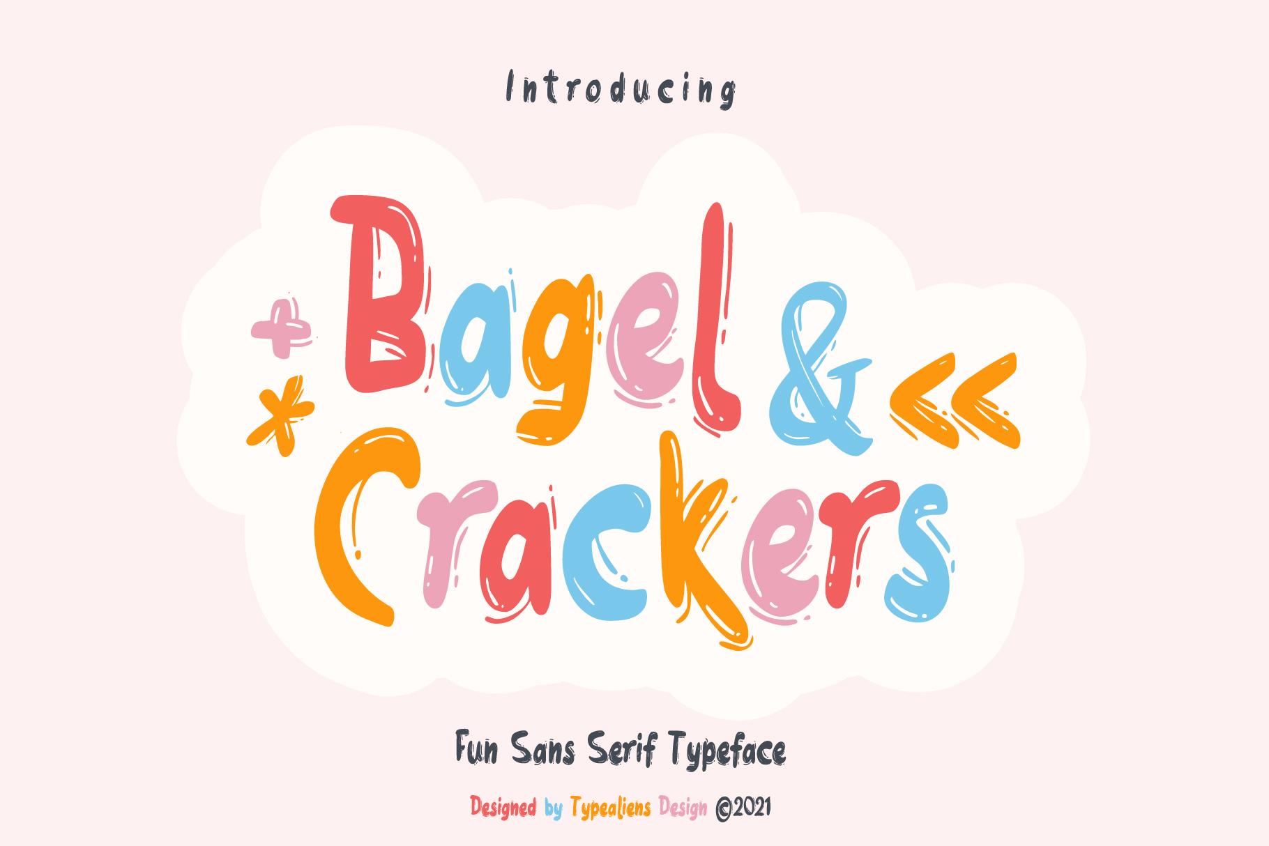 Bagel & Crackers Font