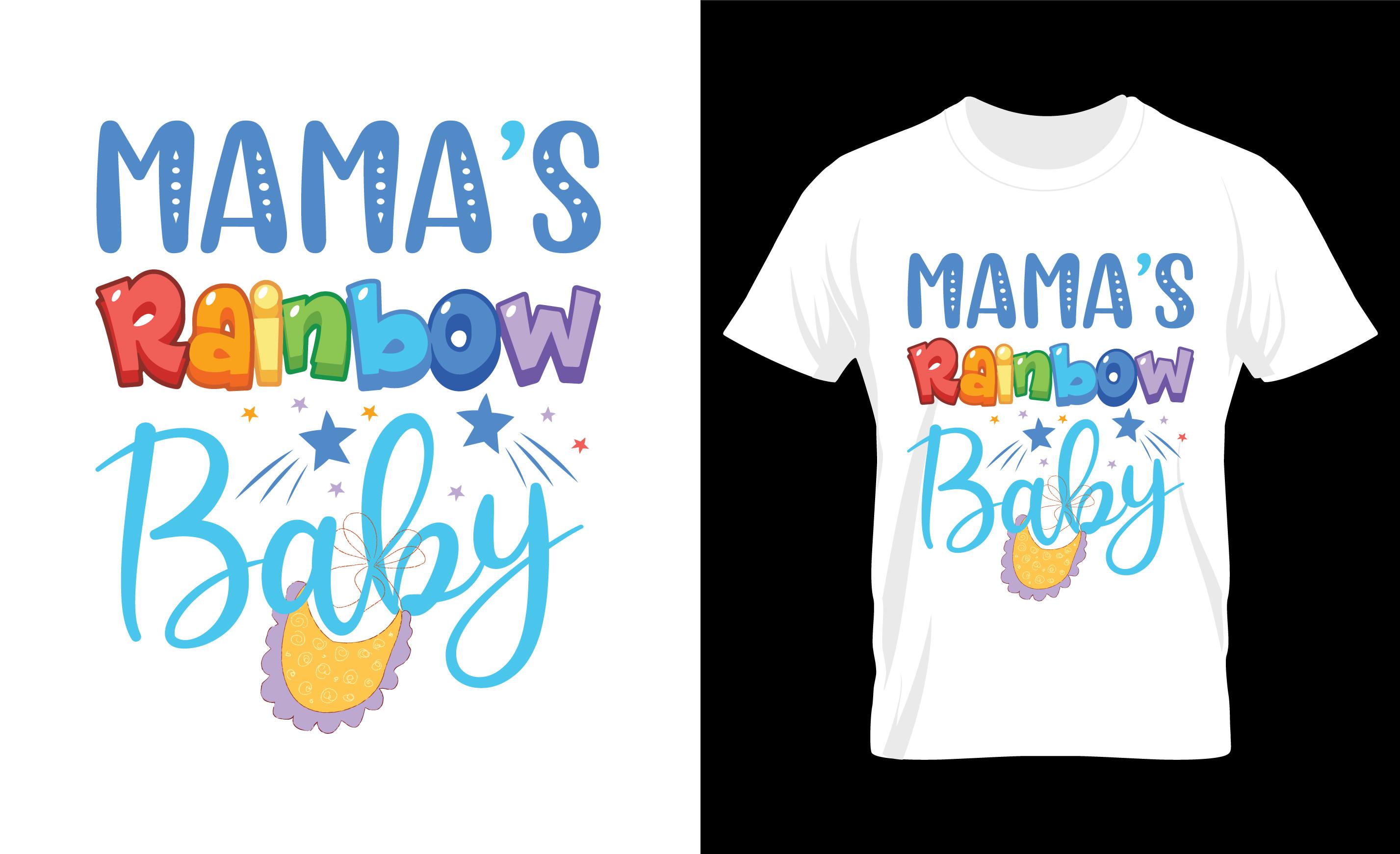 Rainbow Tshirt Design 4