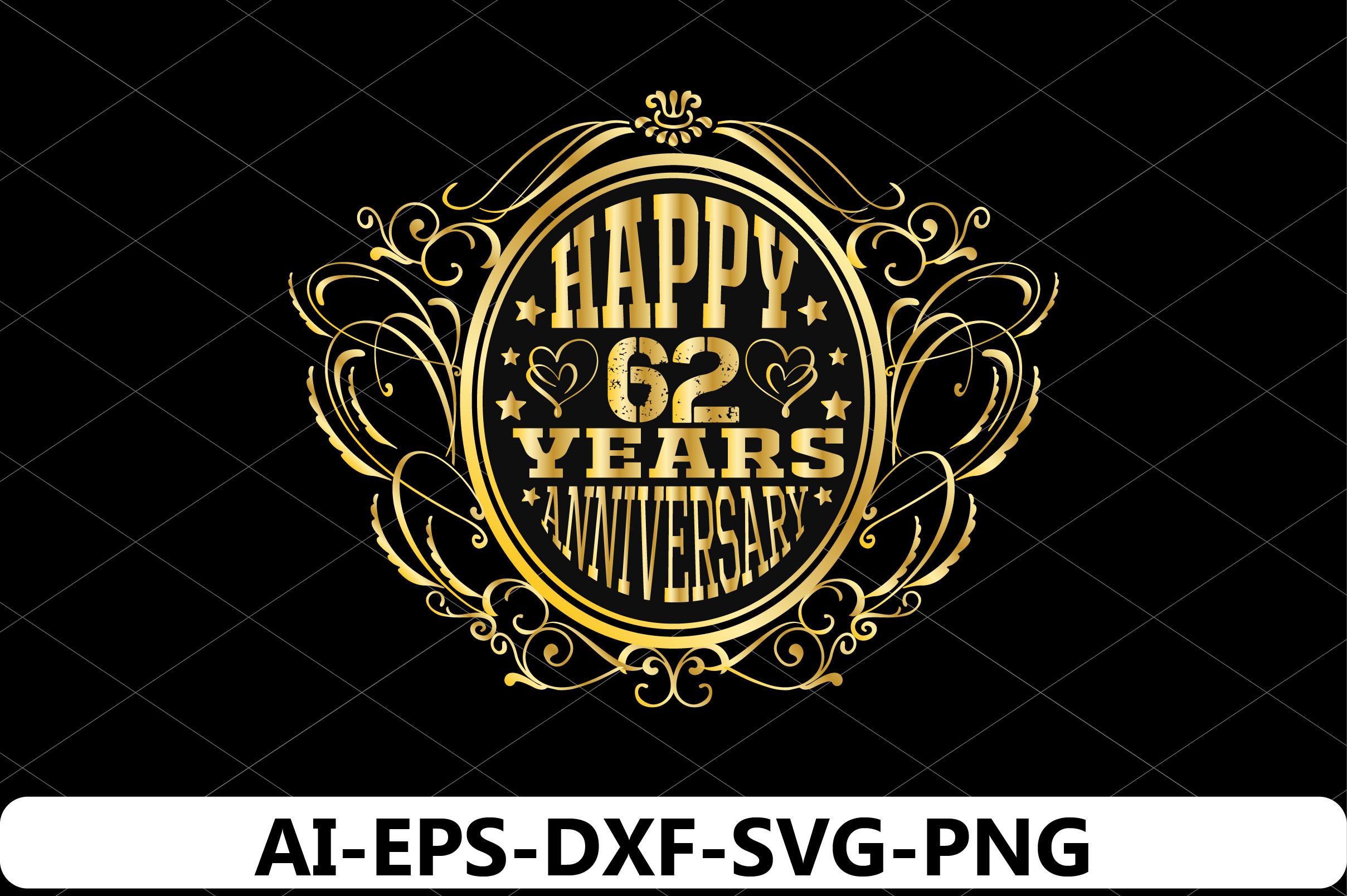 Happy 62 Years Anniversary