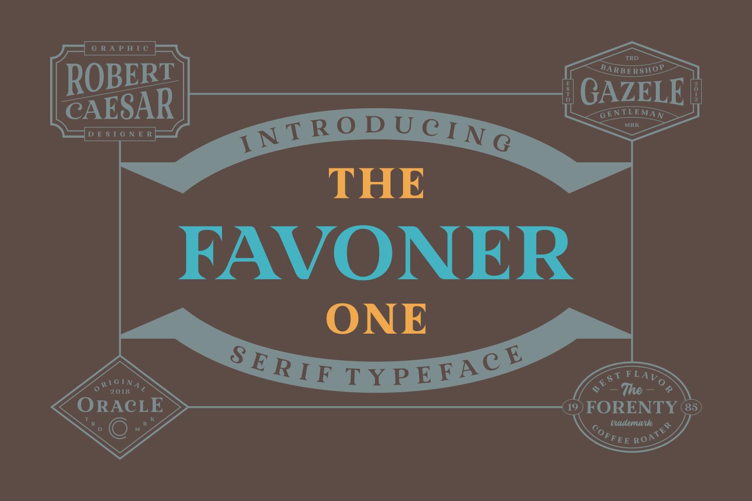 Favoner One Font