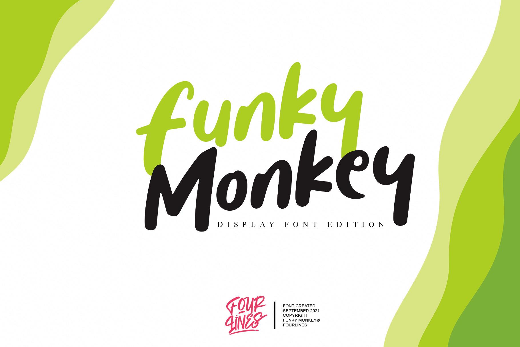 Funky Monkey Font