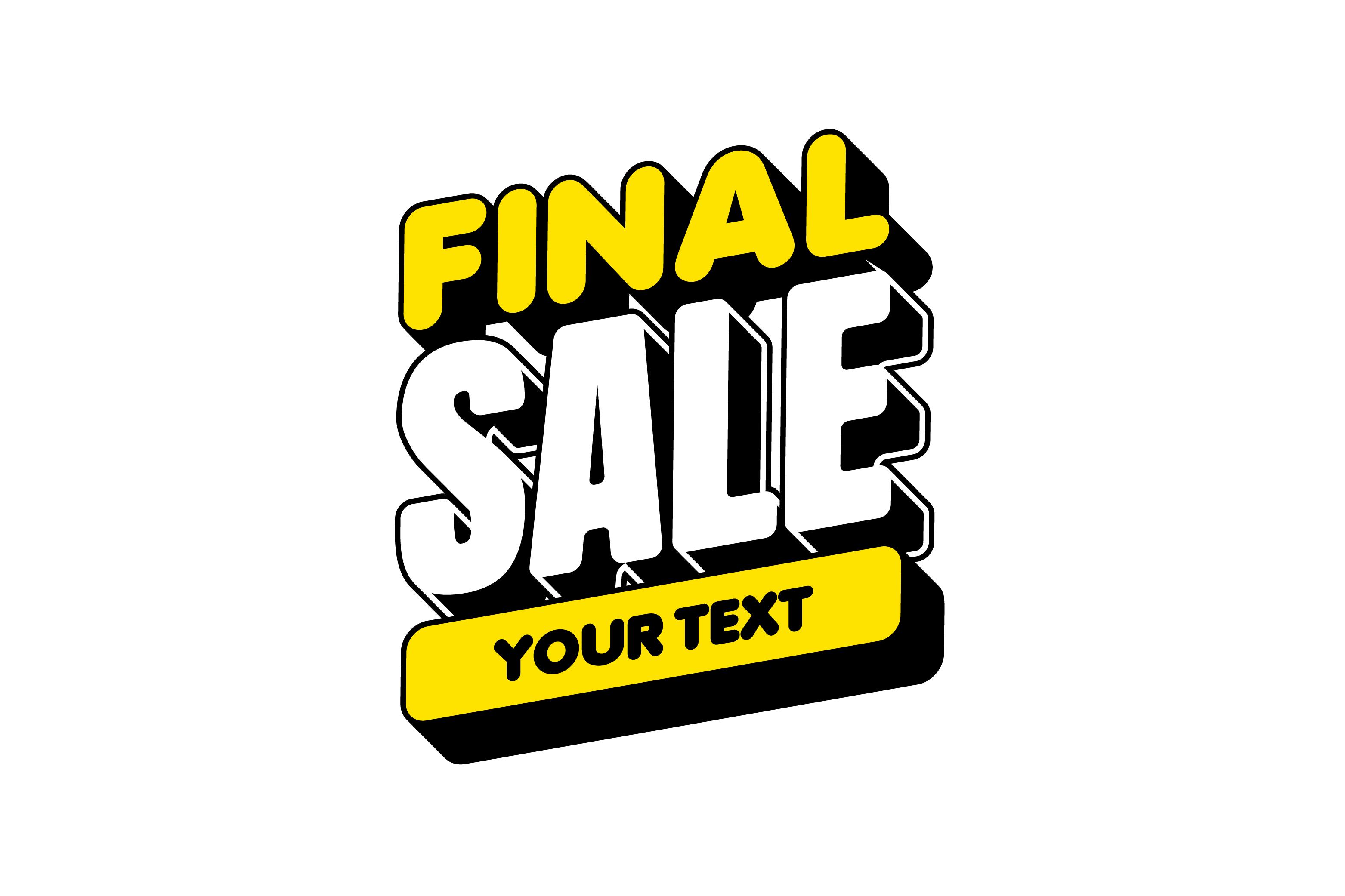 Final Sale - Vector