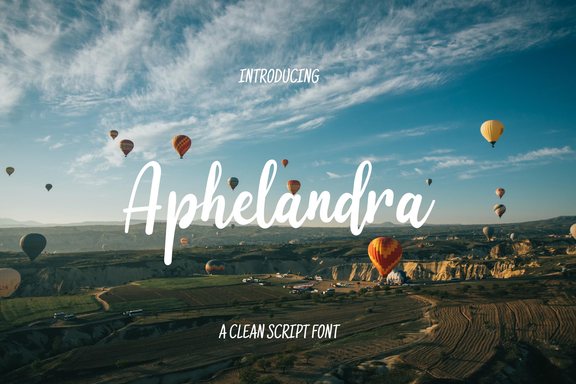 Aphelandra Font