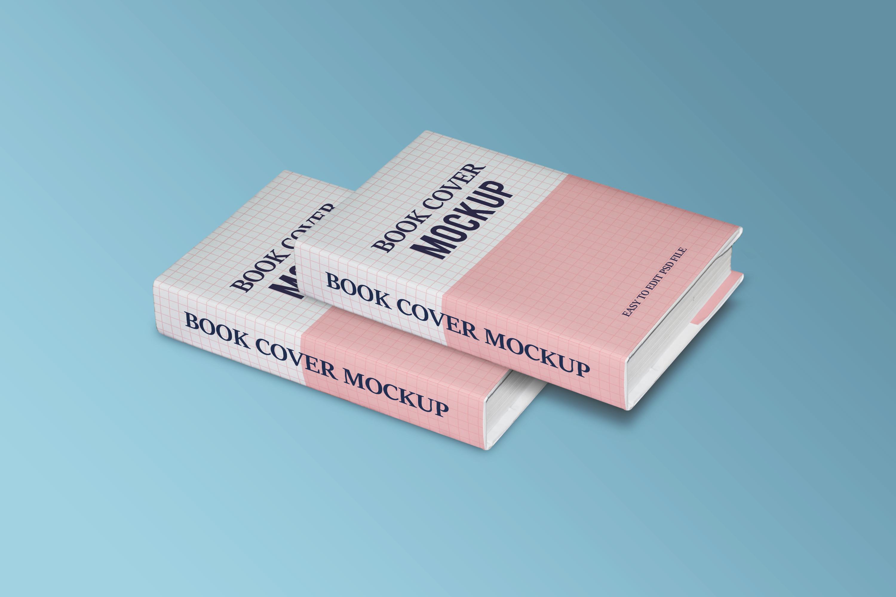 Two Book Cover Mockup Template