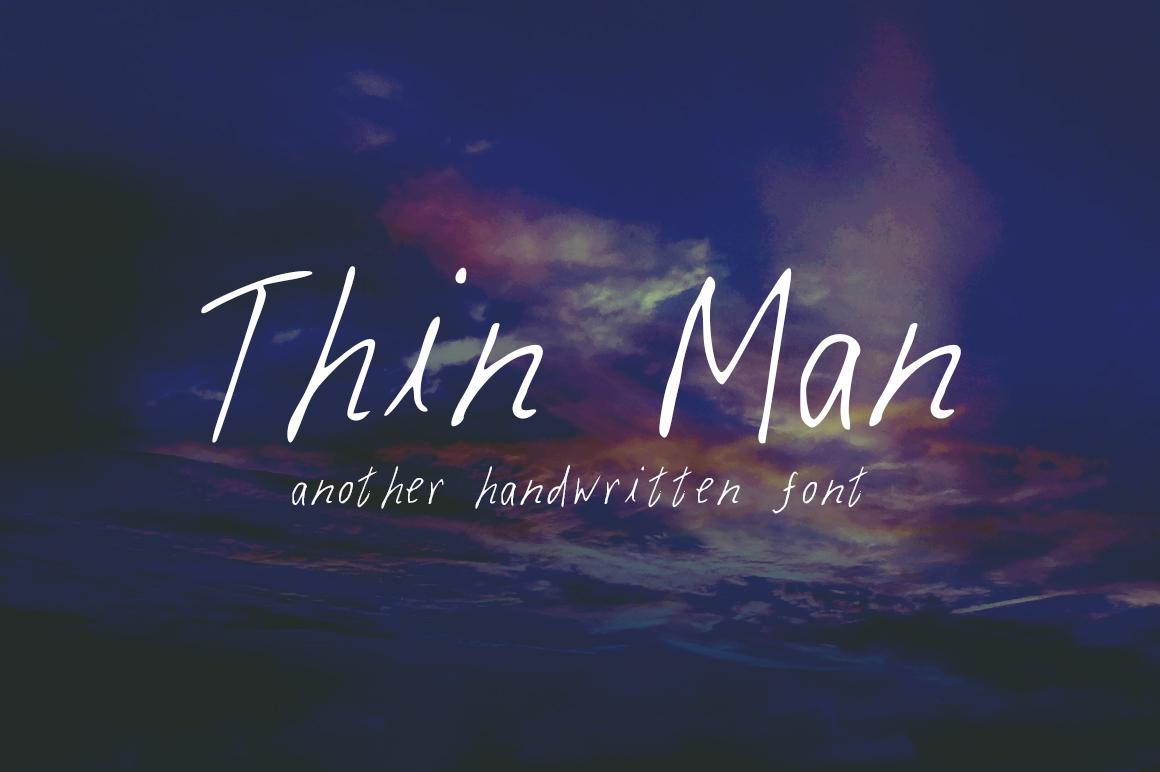 Thin Man Font
