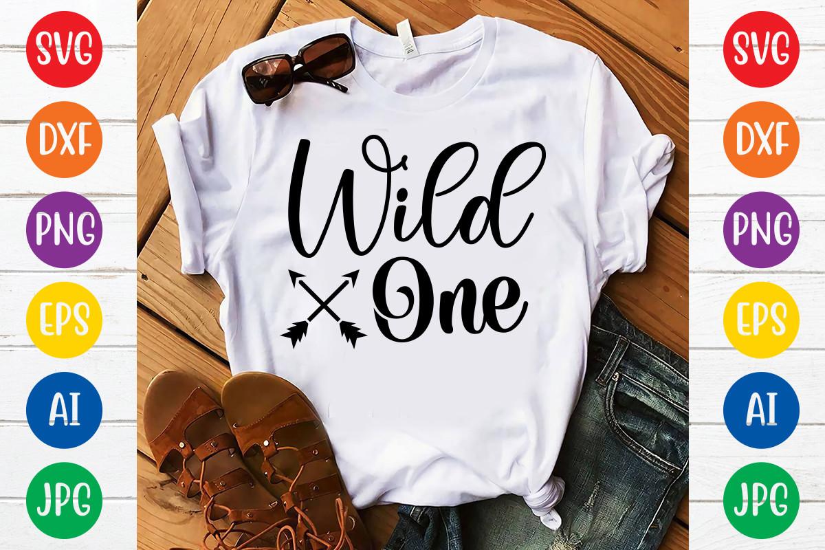 Wild One Svg Design