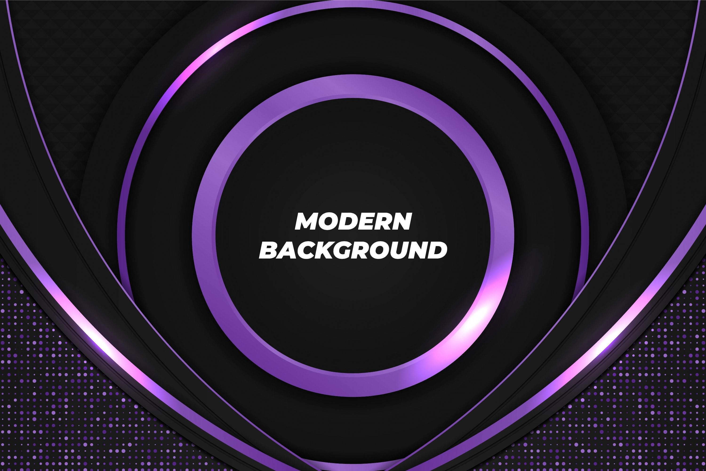Modern Background Black and Purple