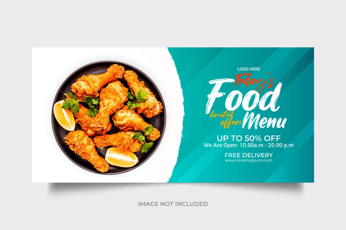 Food Web Banner Template
