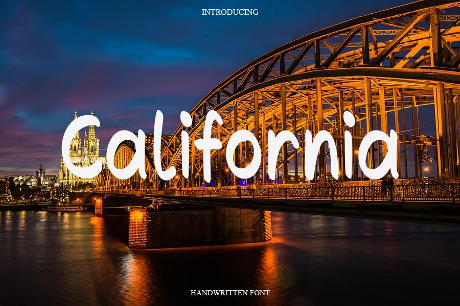California Font