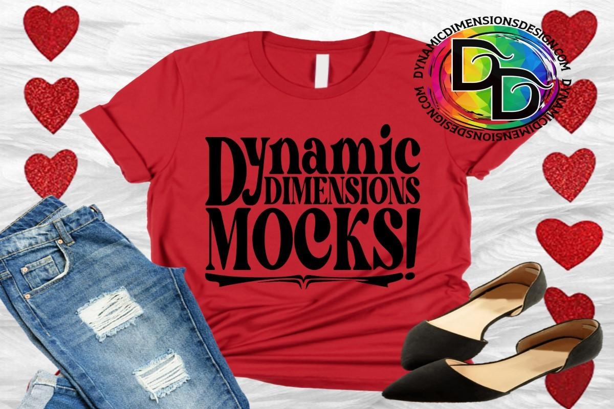 Red Shirt Mockup _ Valentine
