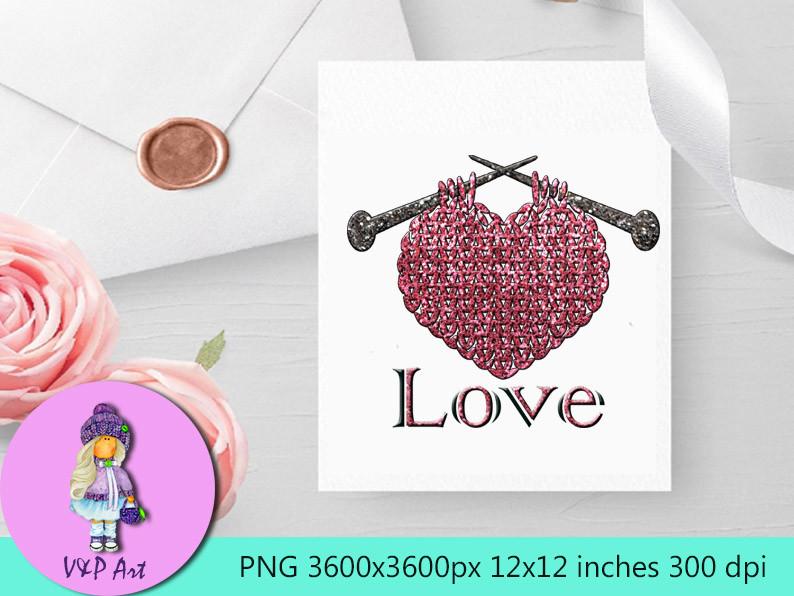 Love Knitting Sublimation