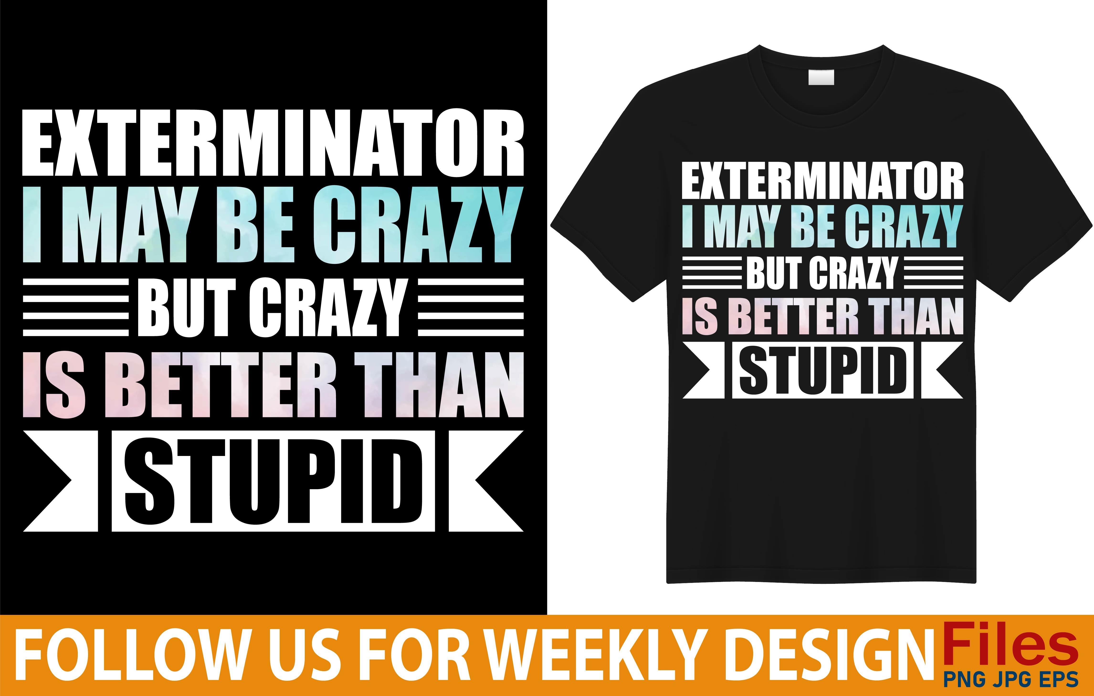 Exterminator T Shirt Design Bundle