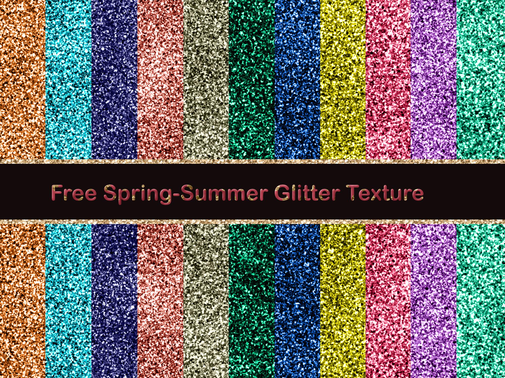 Free Spring Glitter Texture Background