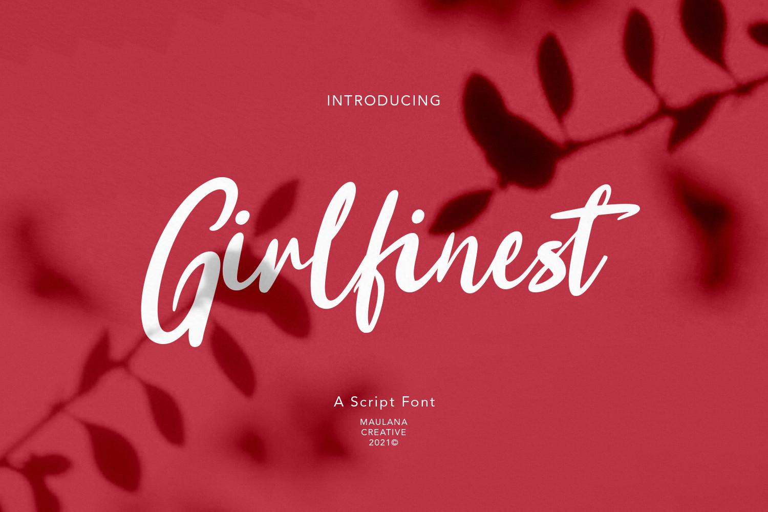 Girlfinest Font