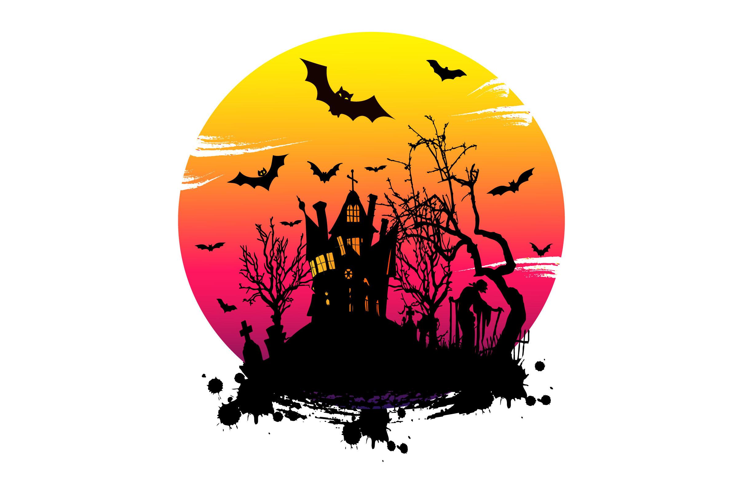 Vecteezy_halloween-creepy-design-with-gu