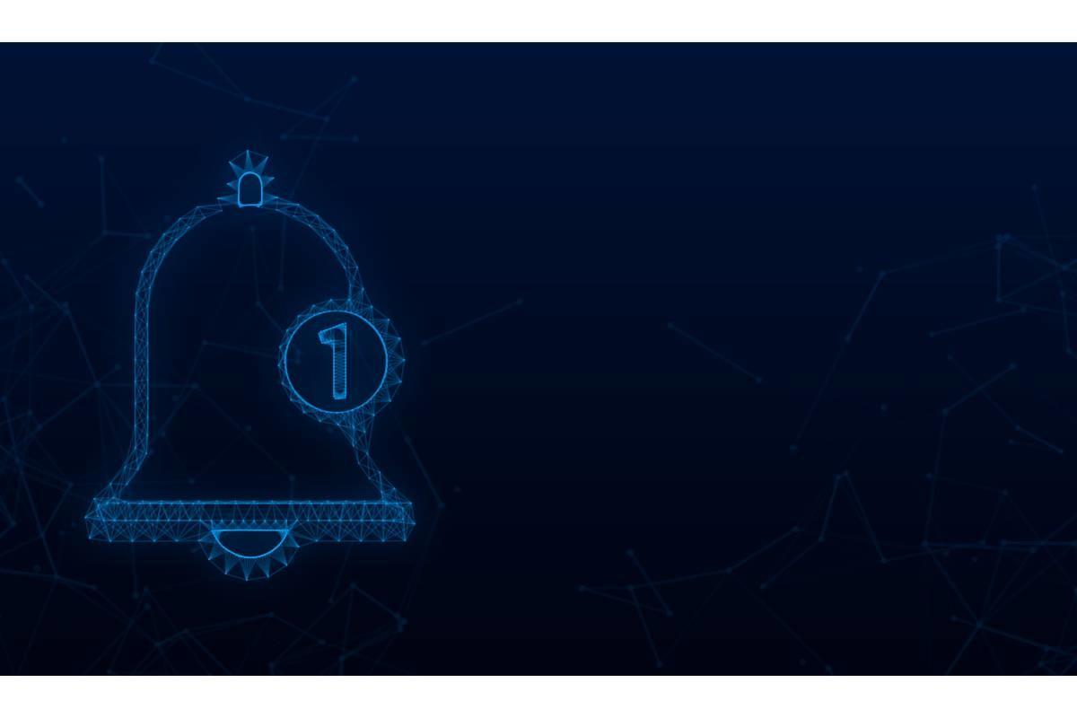 Notification Bell Icon for Incoming Inbo