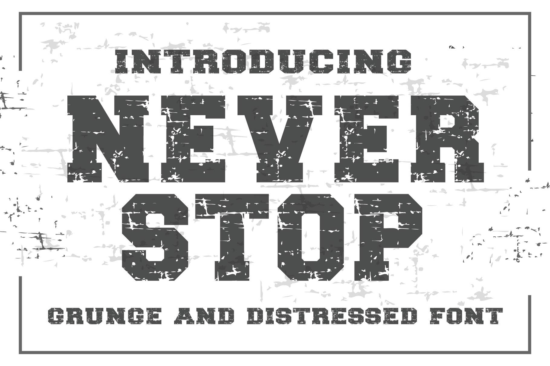 Neverstop Font