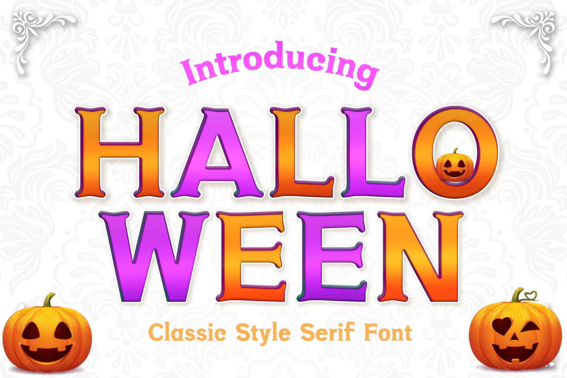 Halloween Font