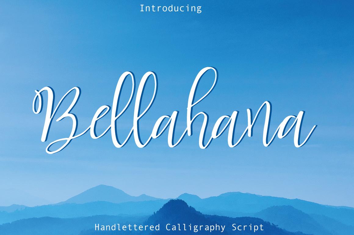 Bellahana Font