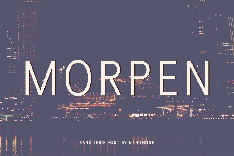 Morpen Font