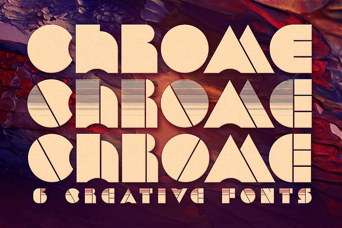 Chrome Font