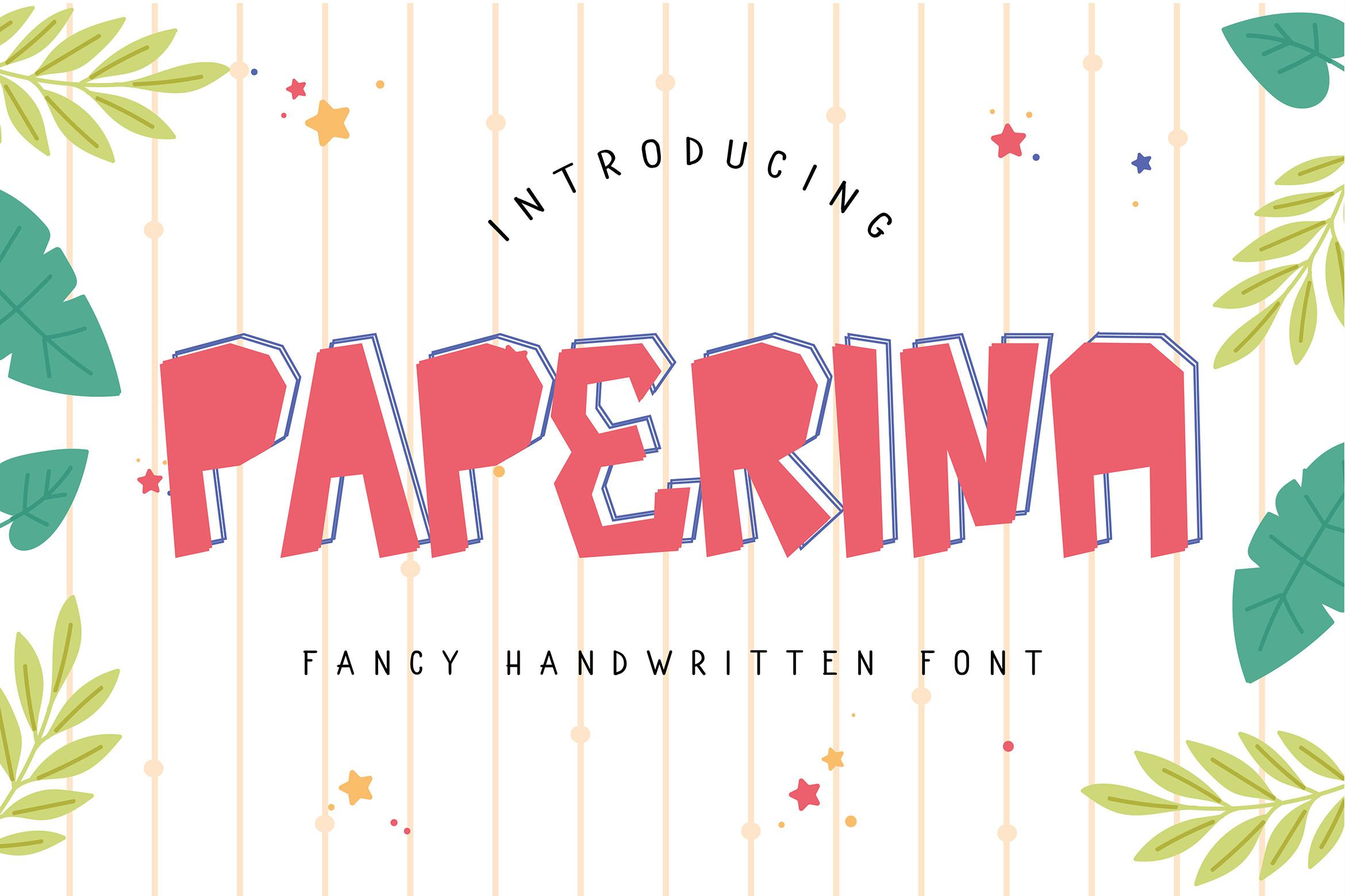 Paperina Font