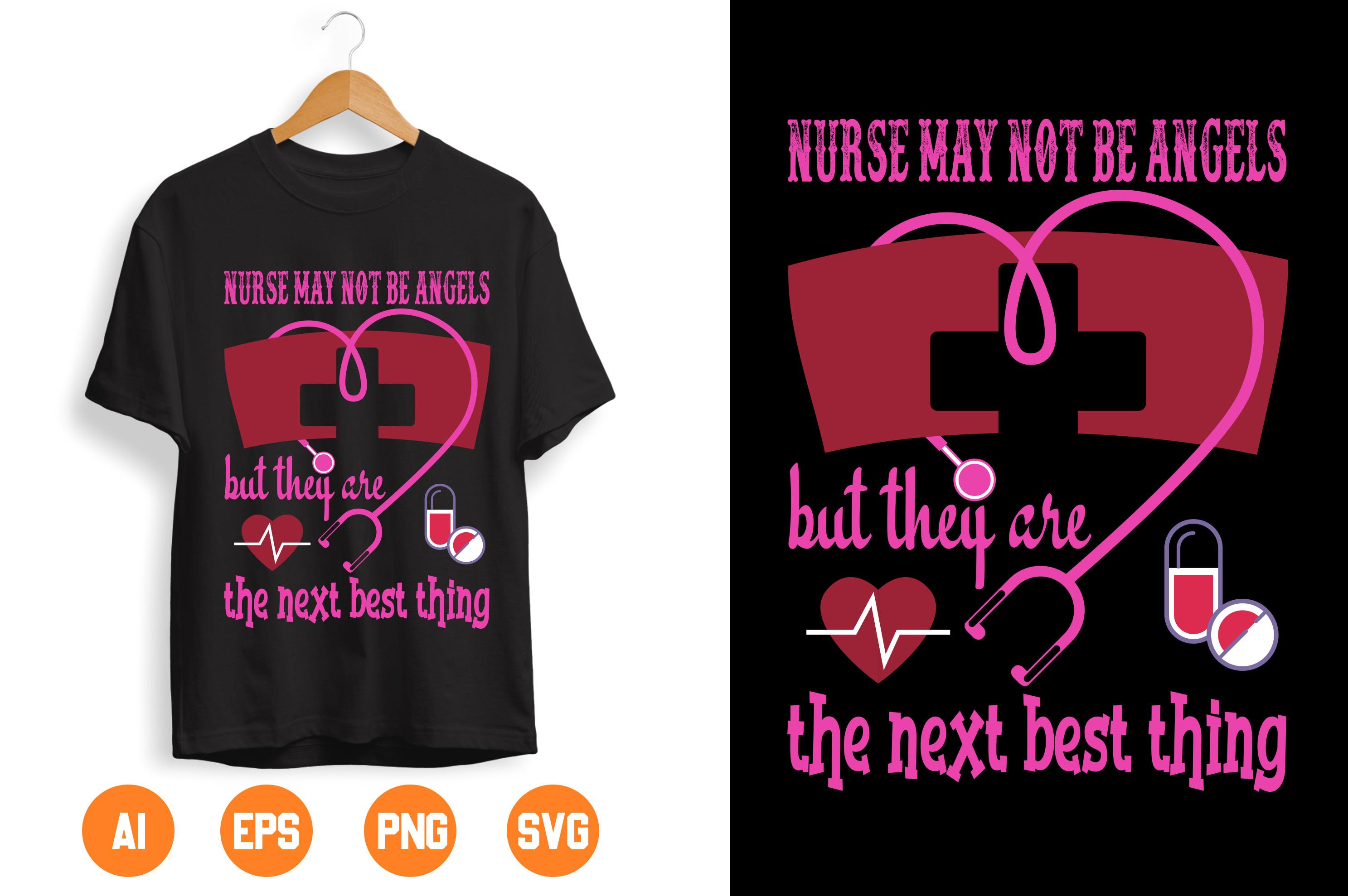 Nurse T-shirt Design 90