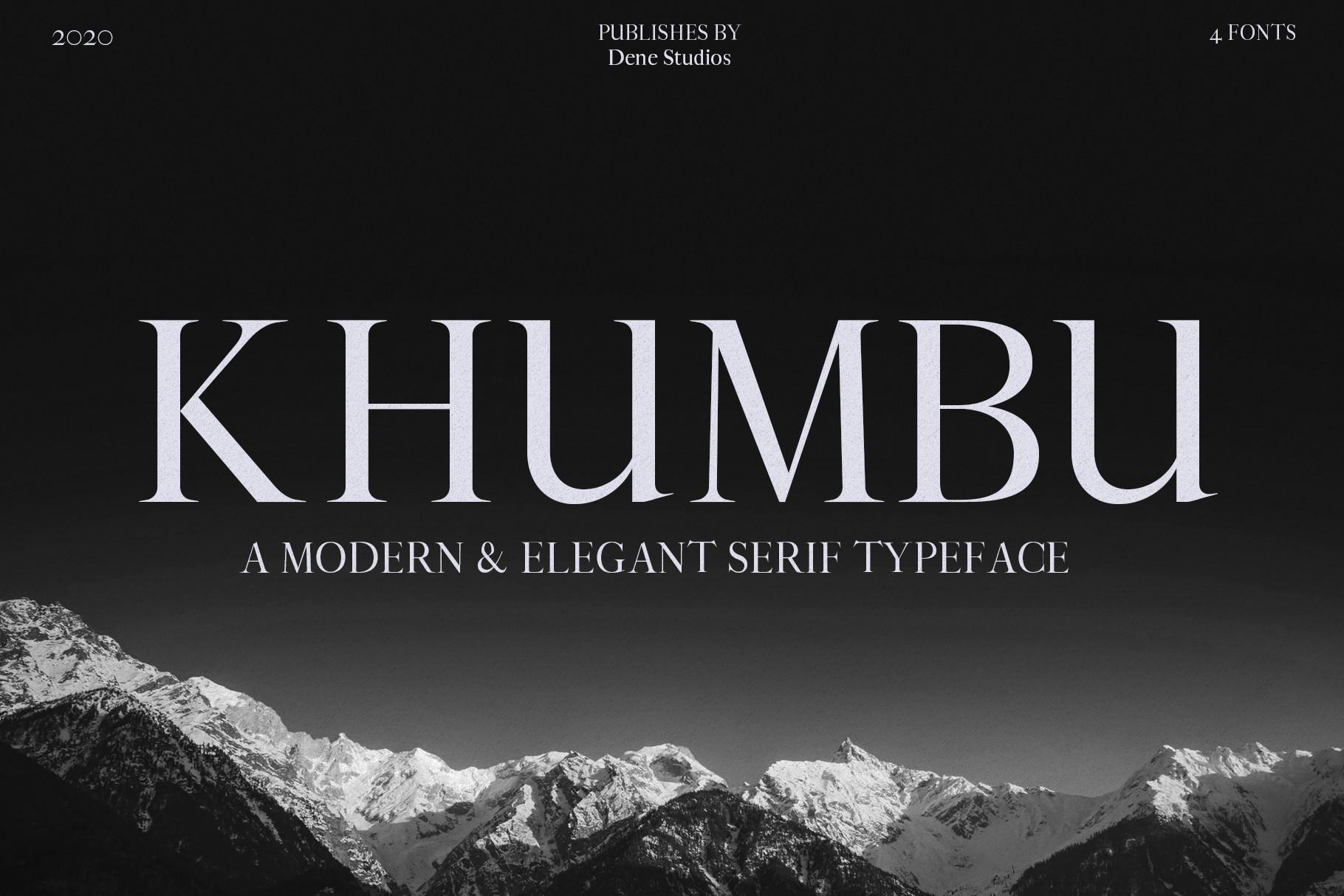 Khumbu Font