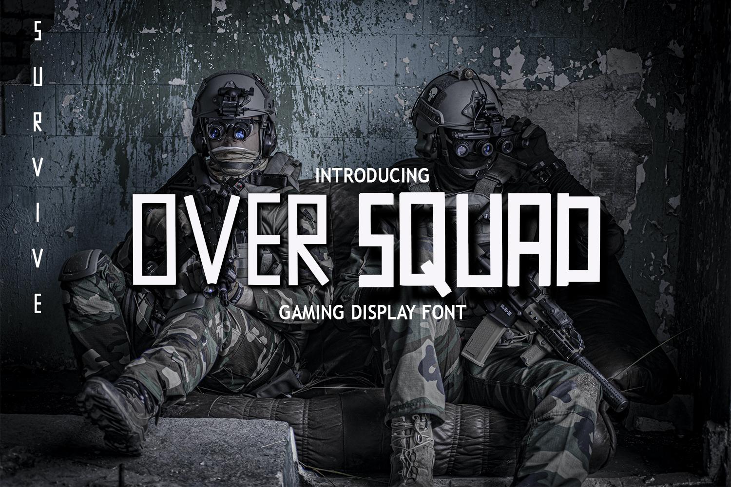 Over Squad Font