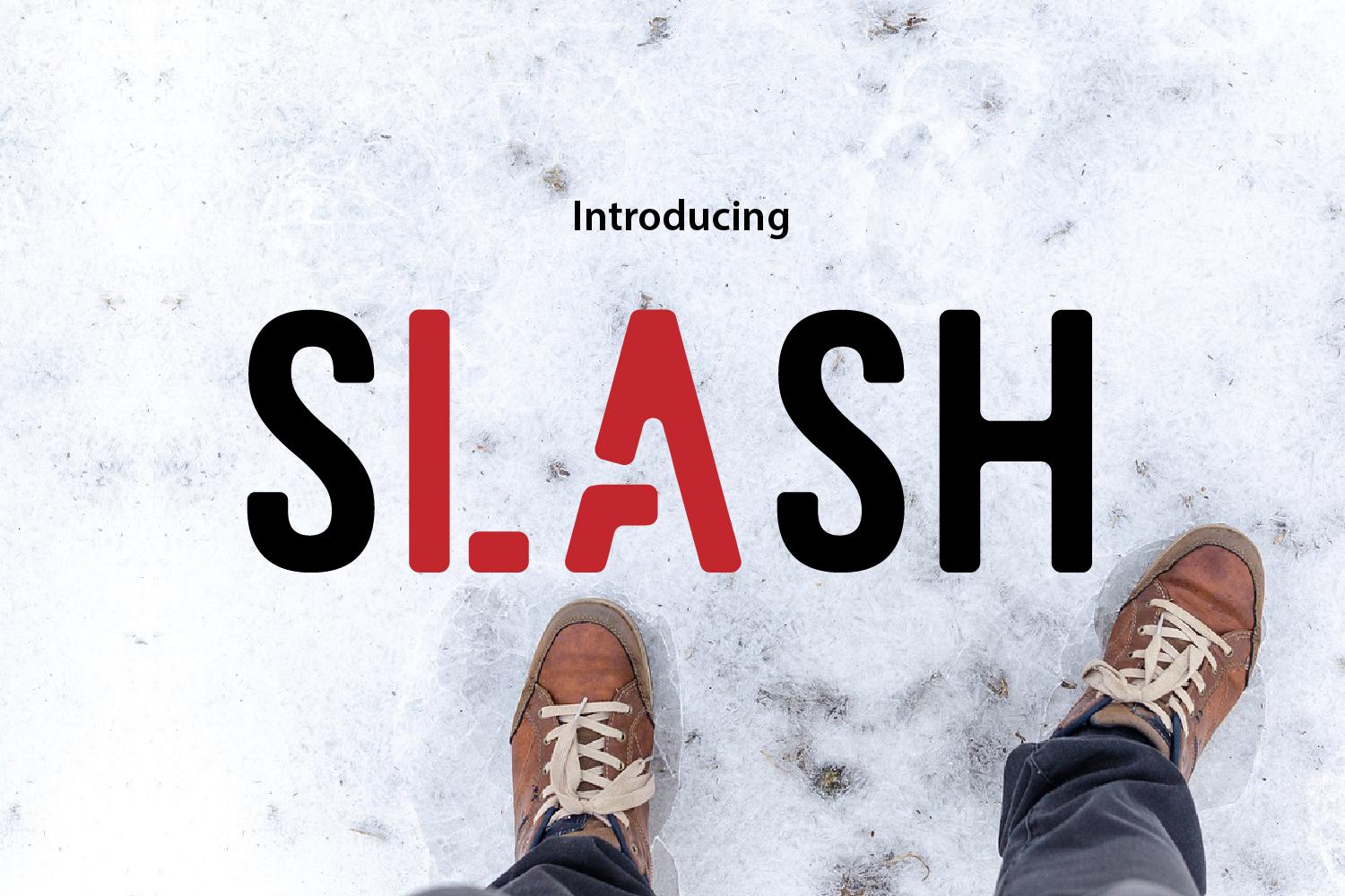 Slash Font
