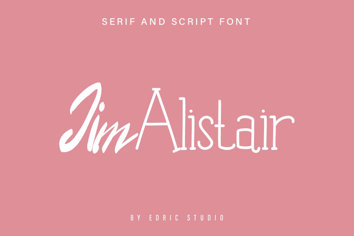 Jim Alistair Font