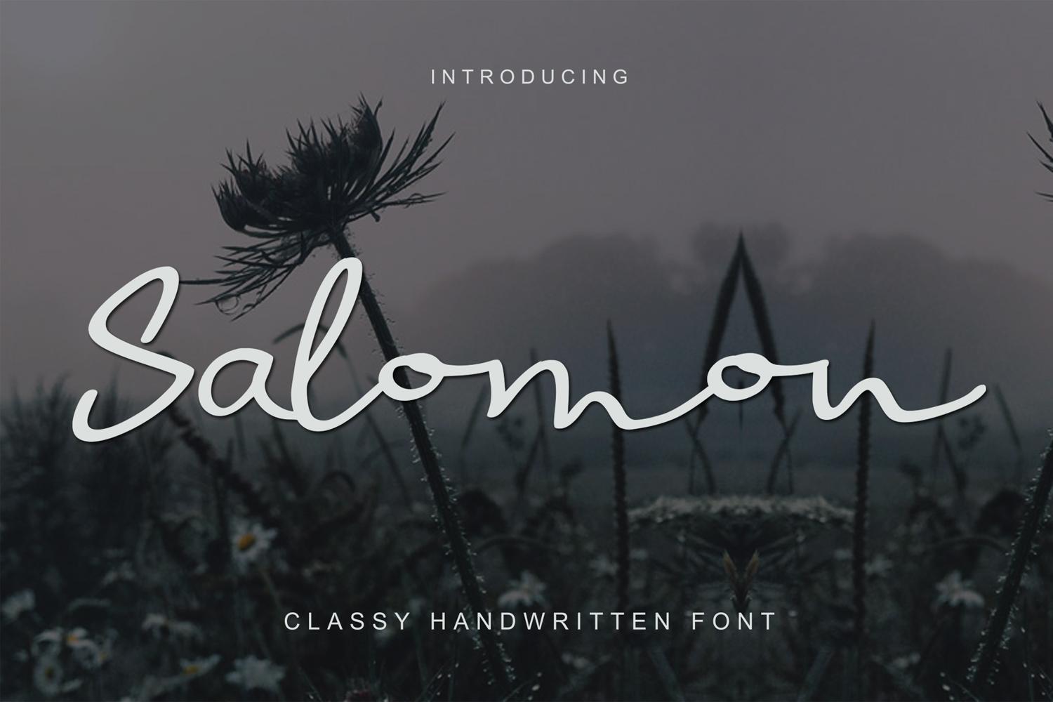 Salomon Font