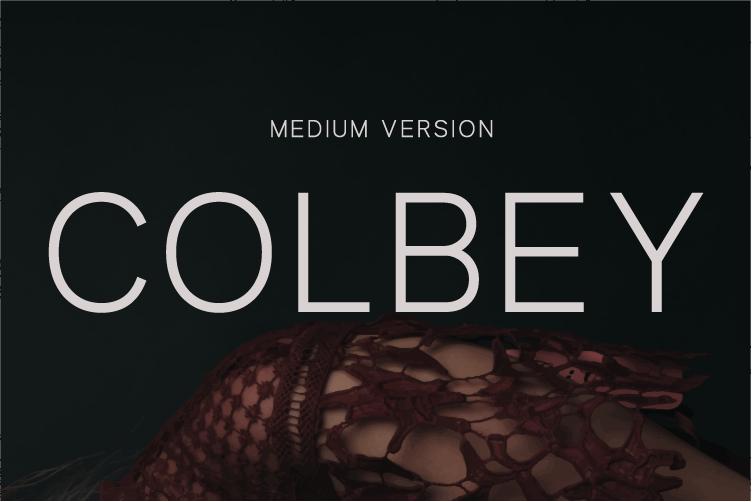 Colbey Medium Font