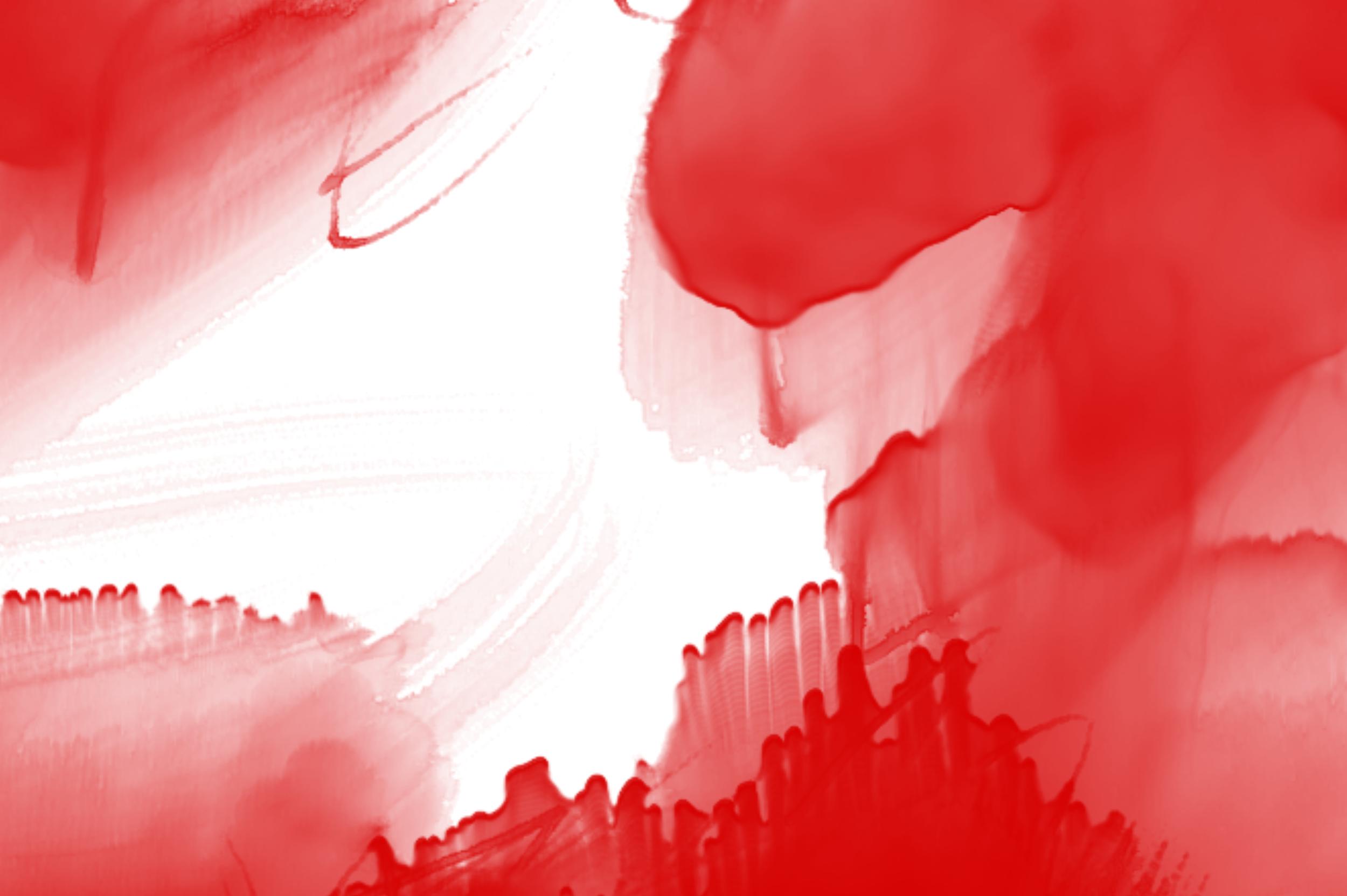 Watercolor Stains Wedding