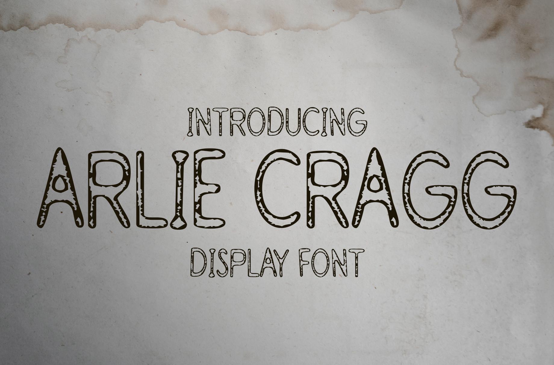 Arlie Cragg Font