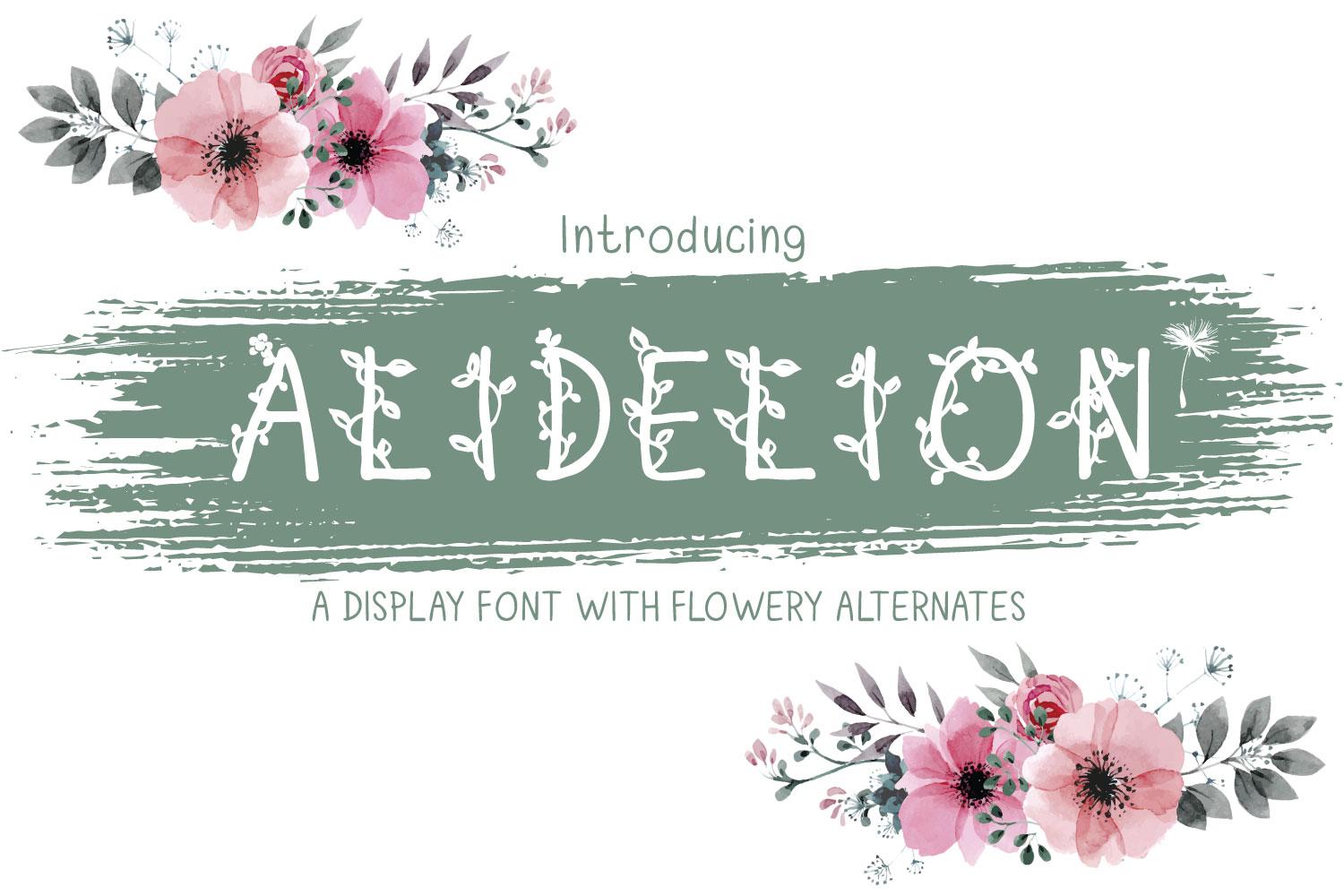Alidelion Font