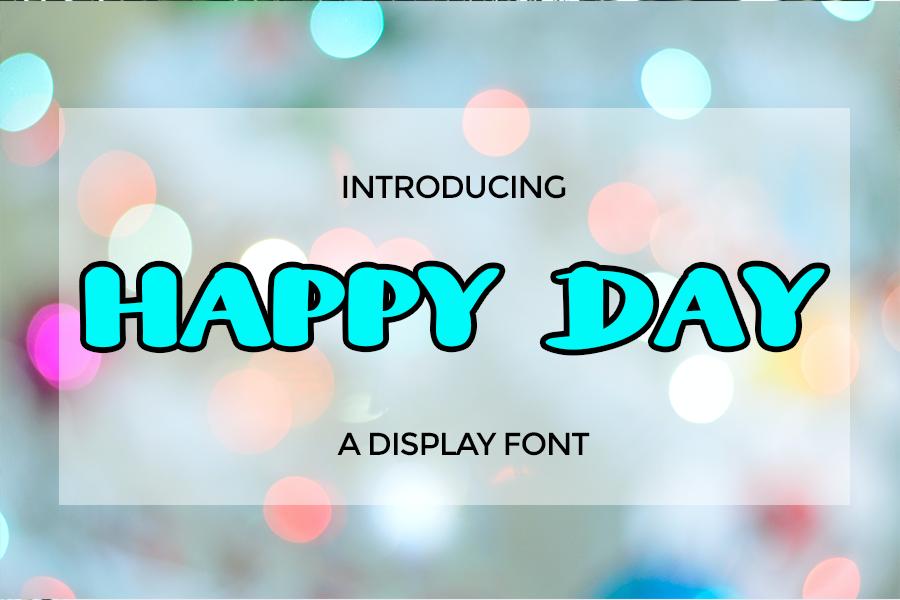 Happy Day Font