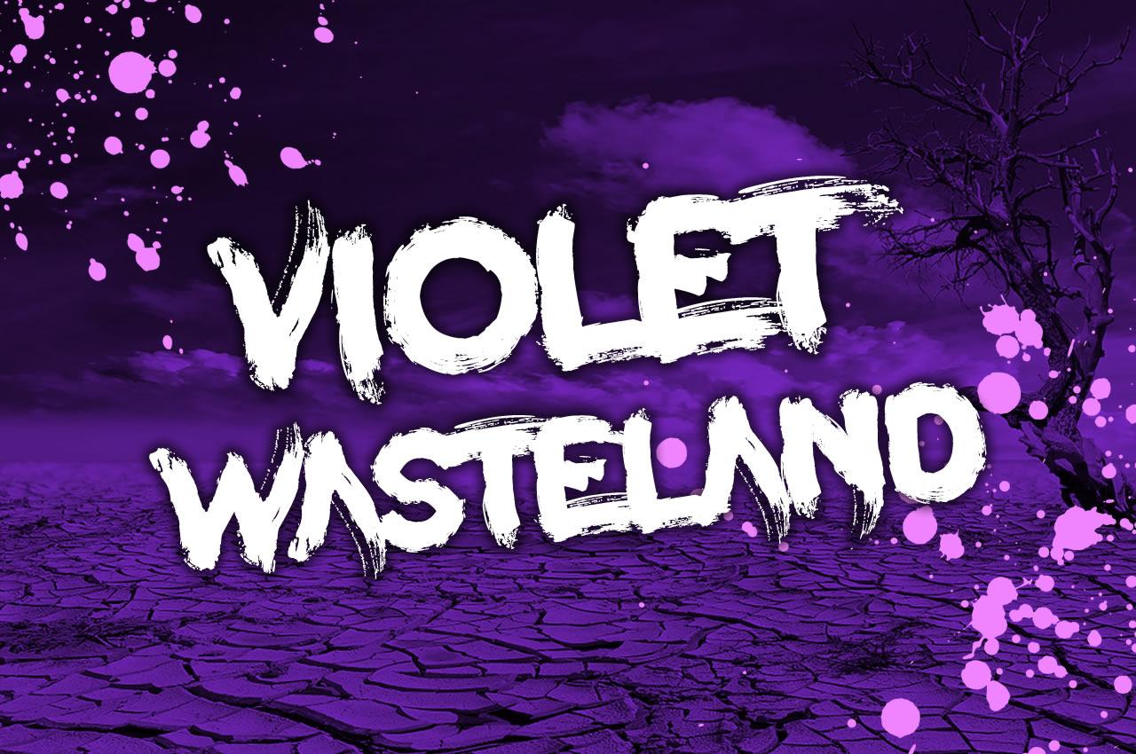 Violet Wasteland Font