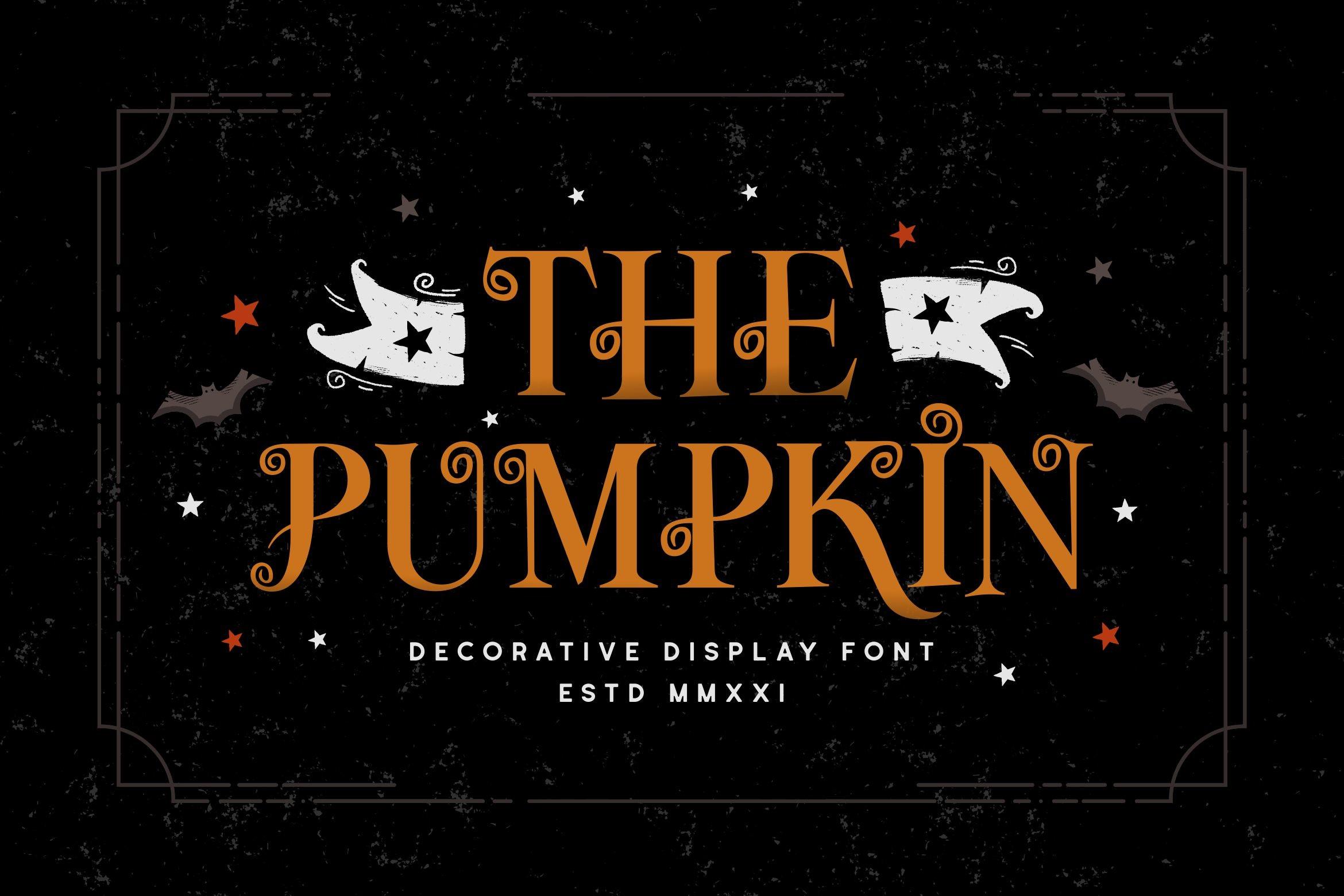 Pumpkin Font